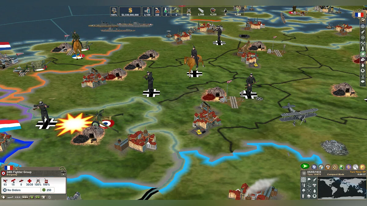 Скриншот из игры Making History 2: The War of the World - 40