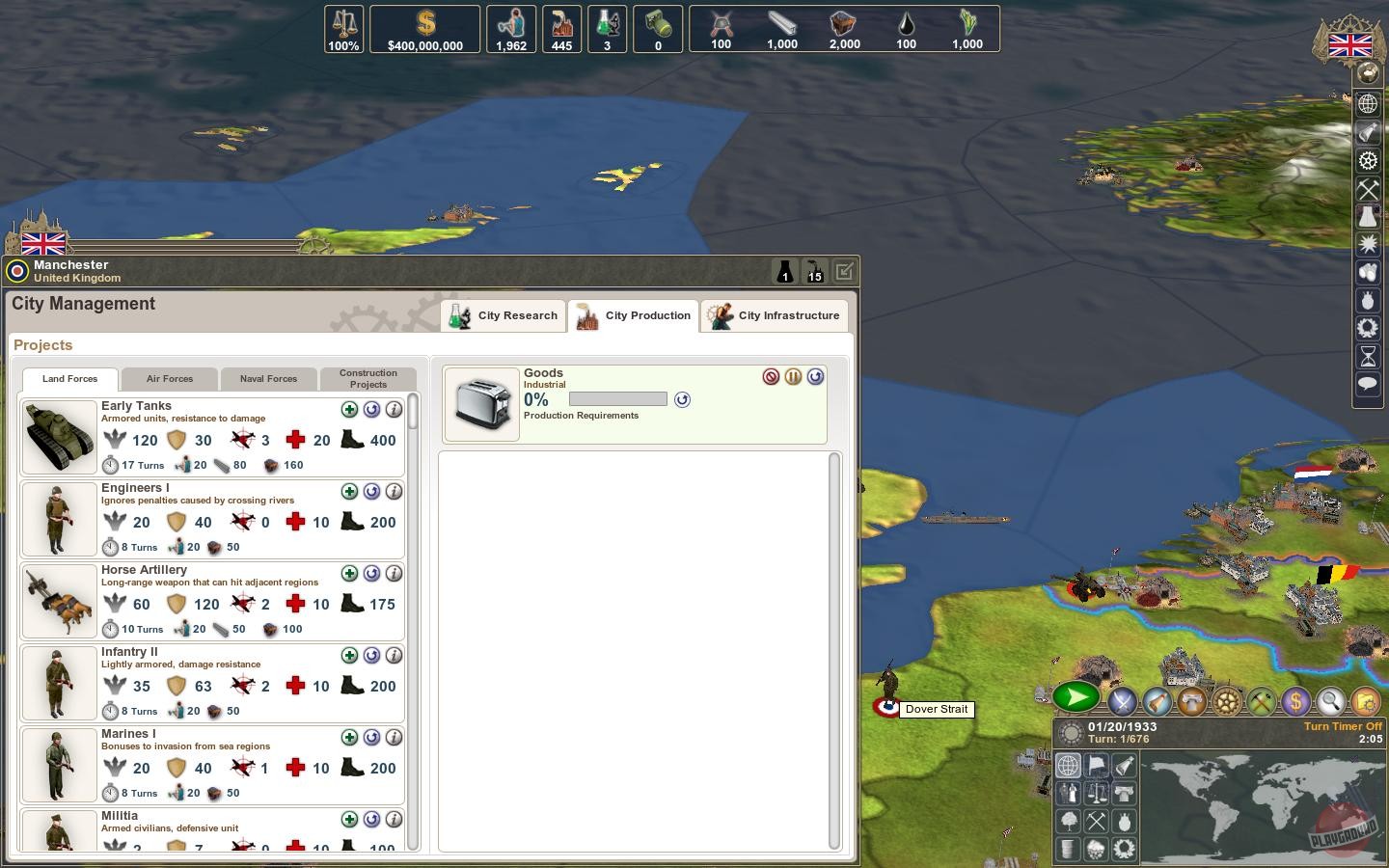 Скриншот из игры Making History 2: The War of the World - 22