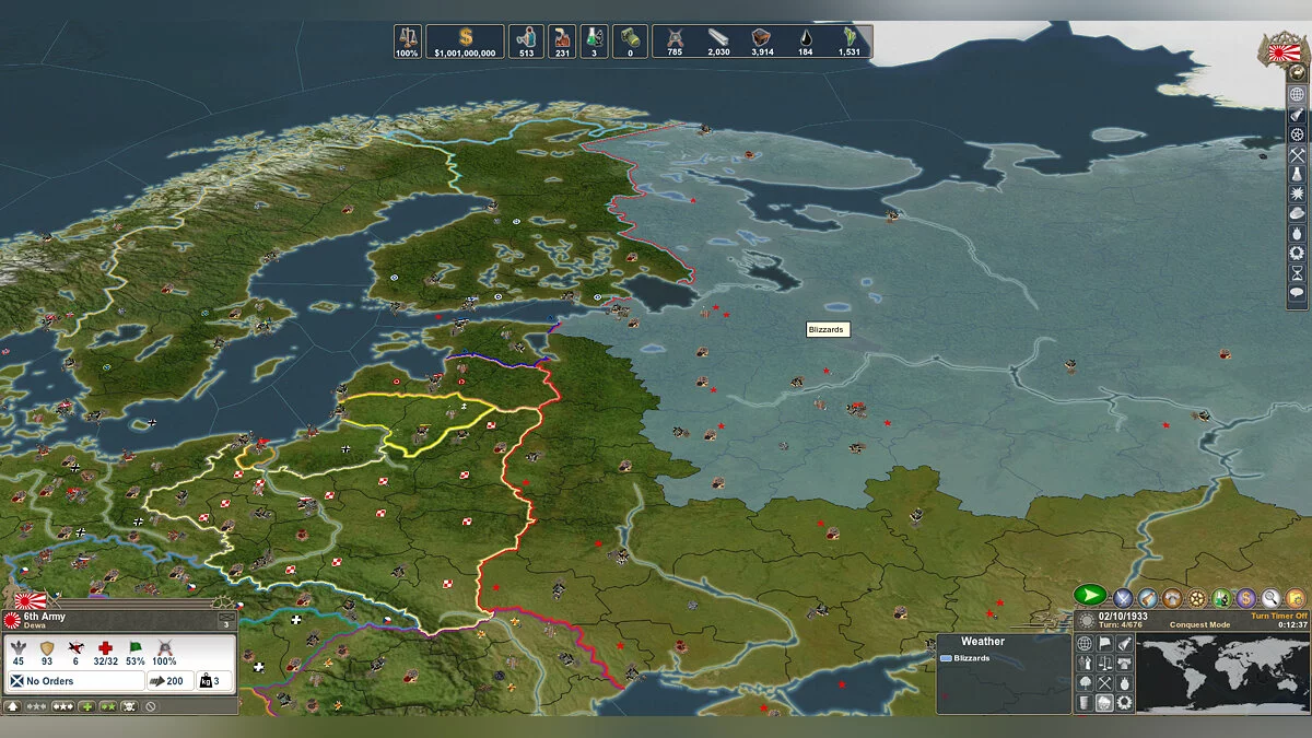 Скриншот из игры Making History 2: The War of the World - 33