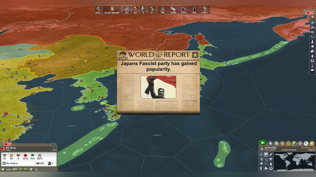 Скриншот из игры Making History 2: The War of the World - 38