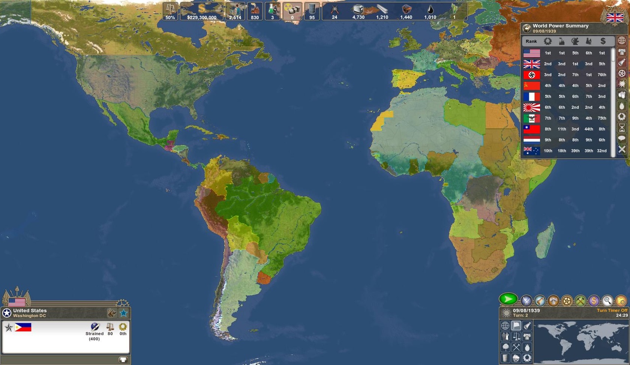 Скриншот из игры Making History 2: The War of the World - 36