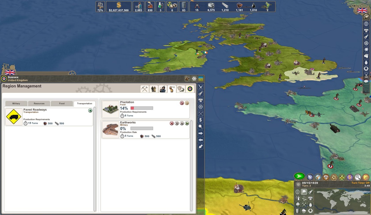 Скриншот из игры Making History 2: The War of the World - 76