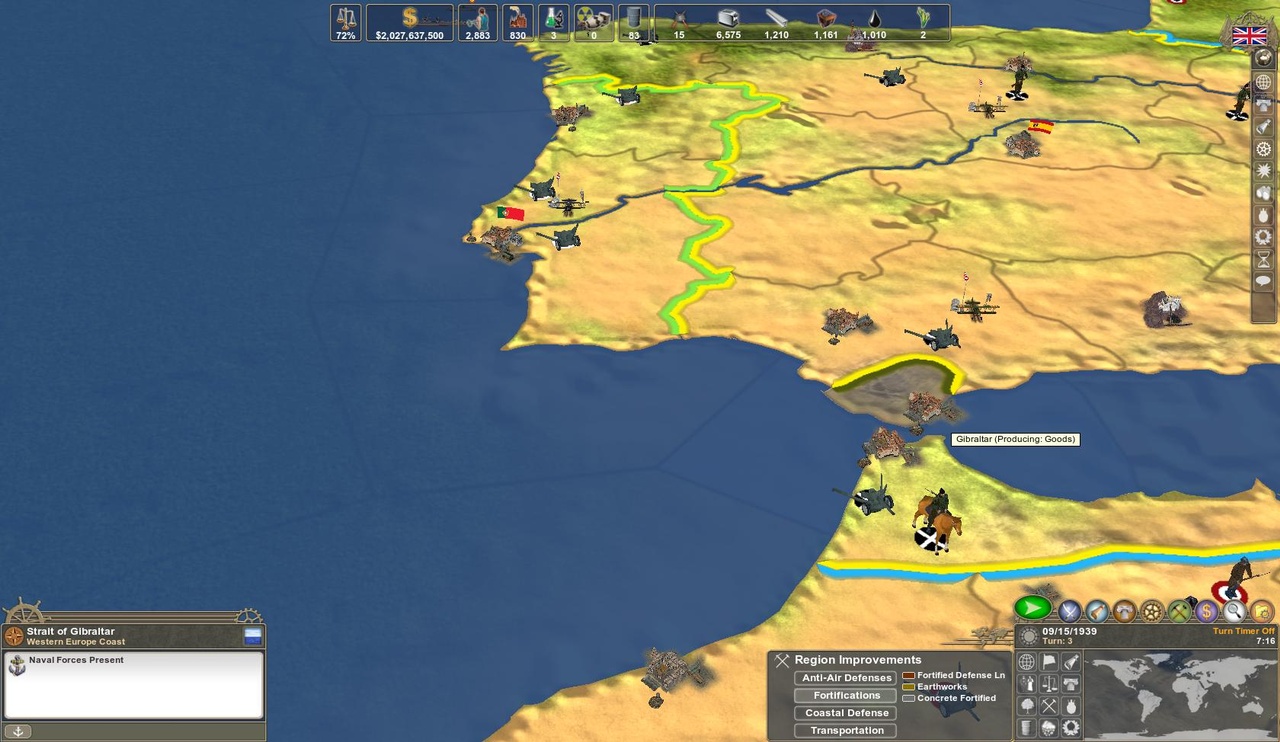 Скриншот из игры Making History 2: The War of the World - 15