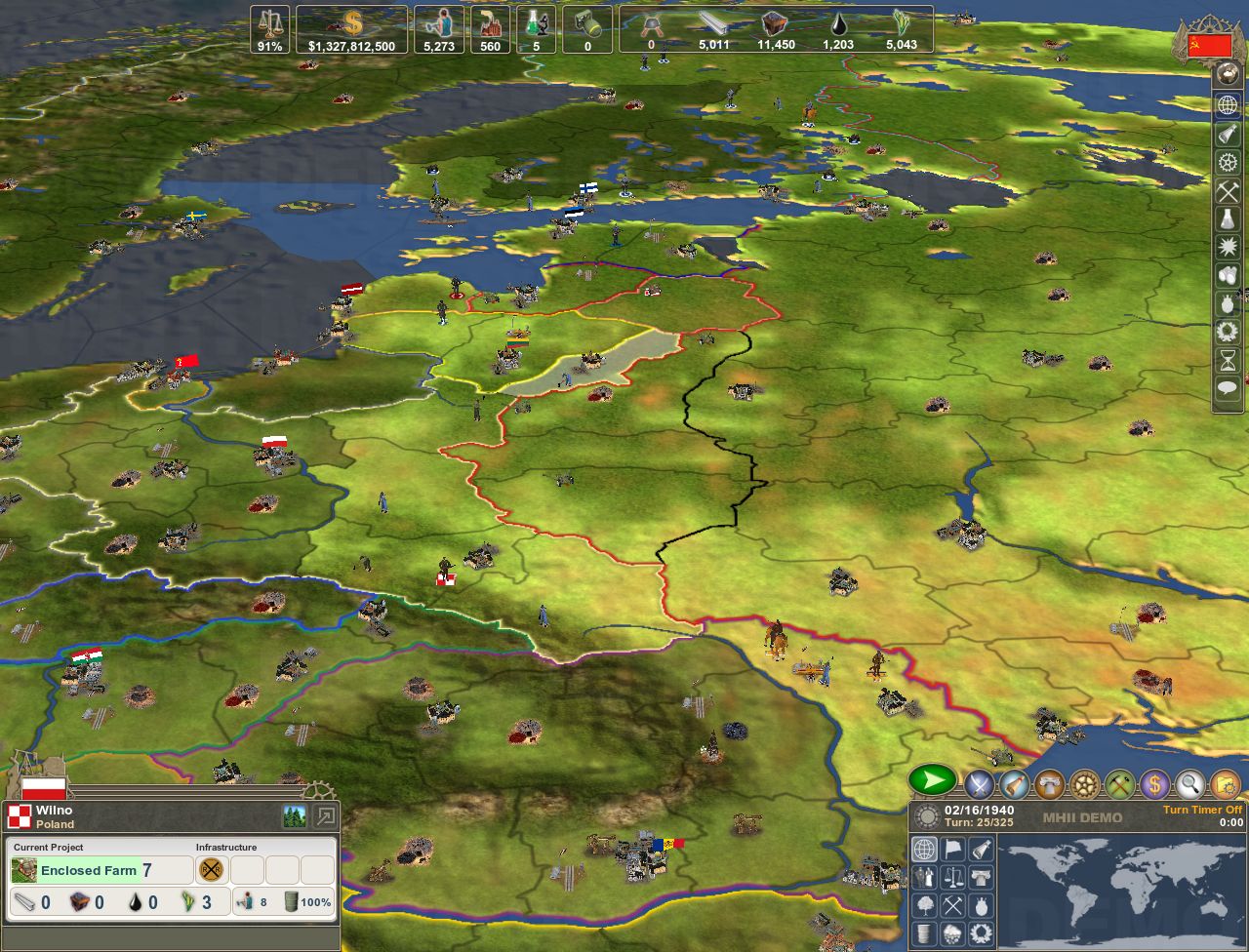 Скриншот из игры Making History 2: The War of the World - 72