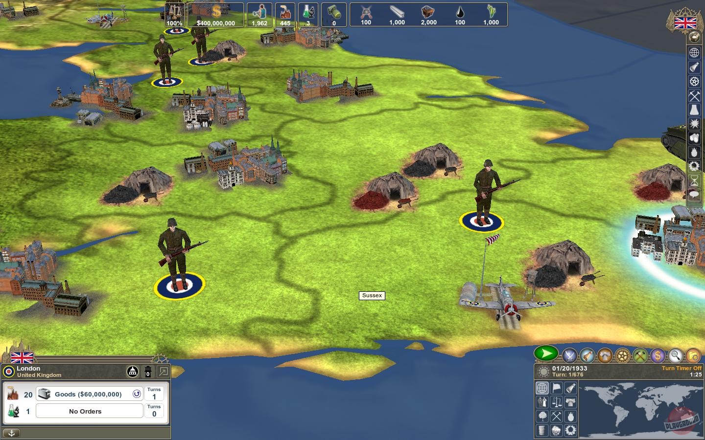 Скриншот из игры Making History 2: The War of the World - 30