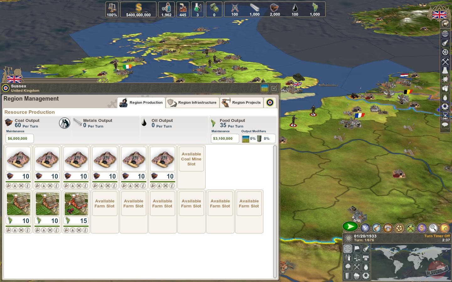 Скриншот из игры Making History 2: The War of the World - 37