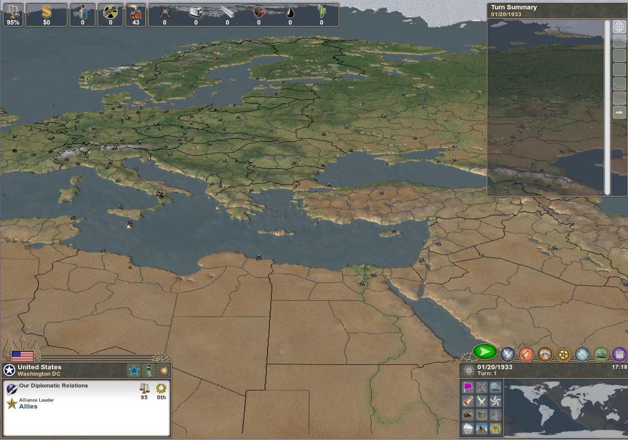 Скриншот из игры Making History 2: The War of the World - 18