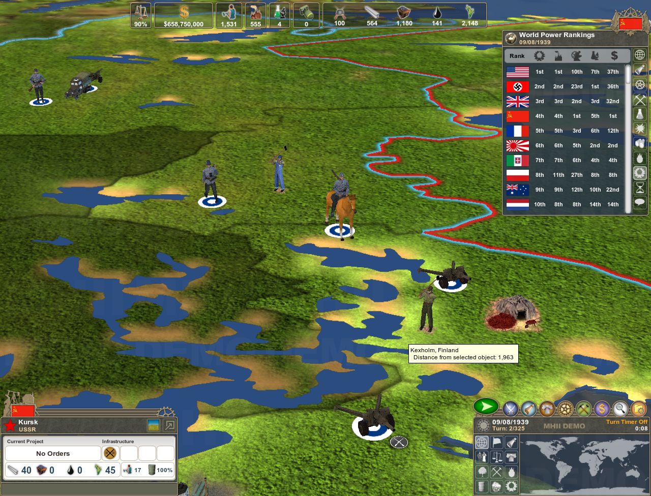 Скриншот из игры Making History 2: The War of the World - 43