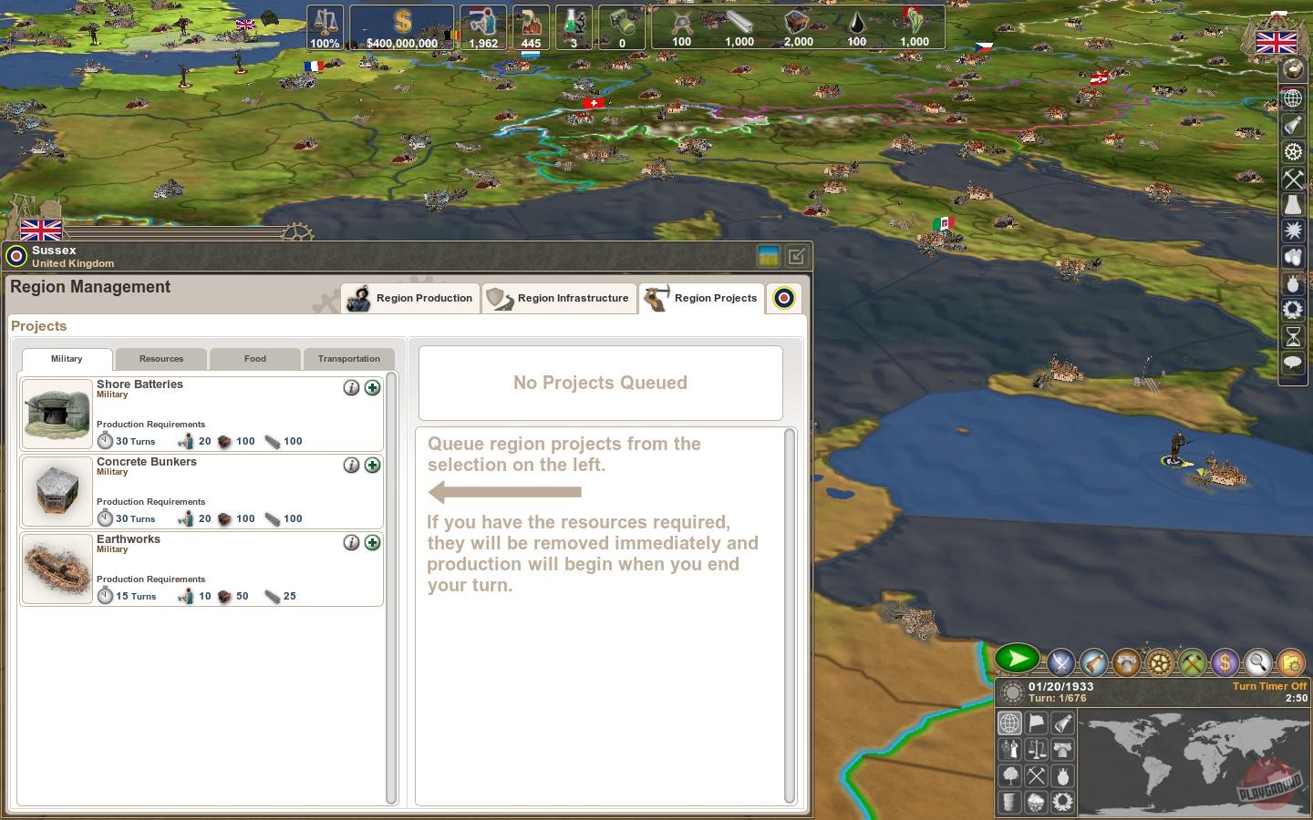 Скриншот из игры Making History 2: The War of the World - 13