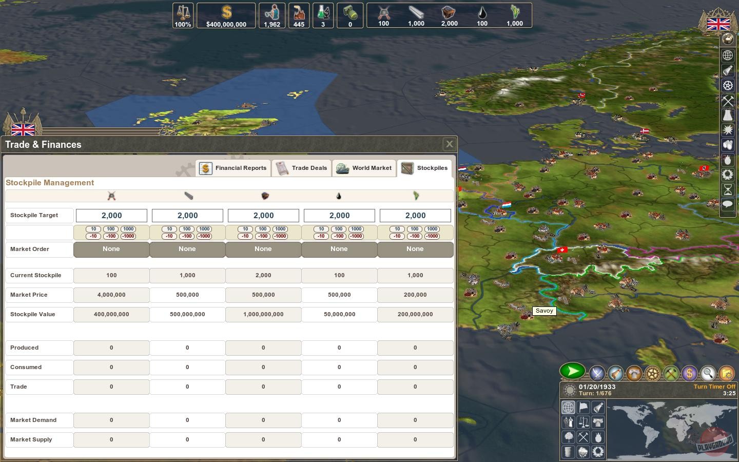 Скриншот из игры Making History 2: The War of the World - 27