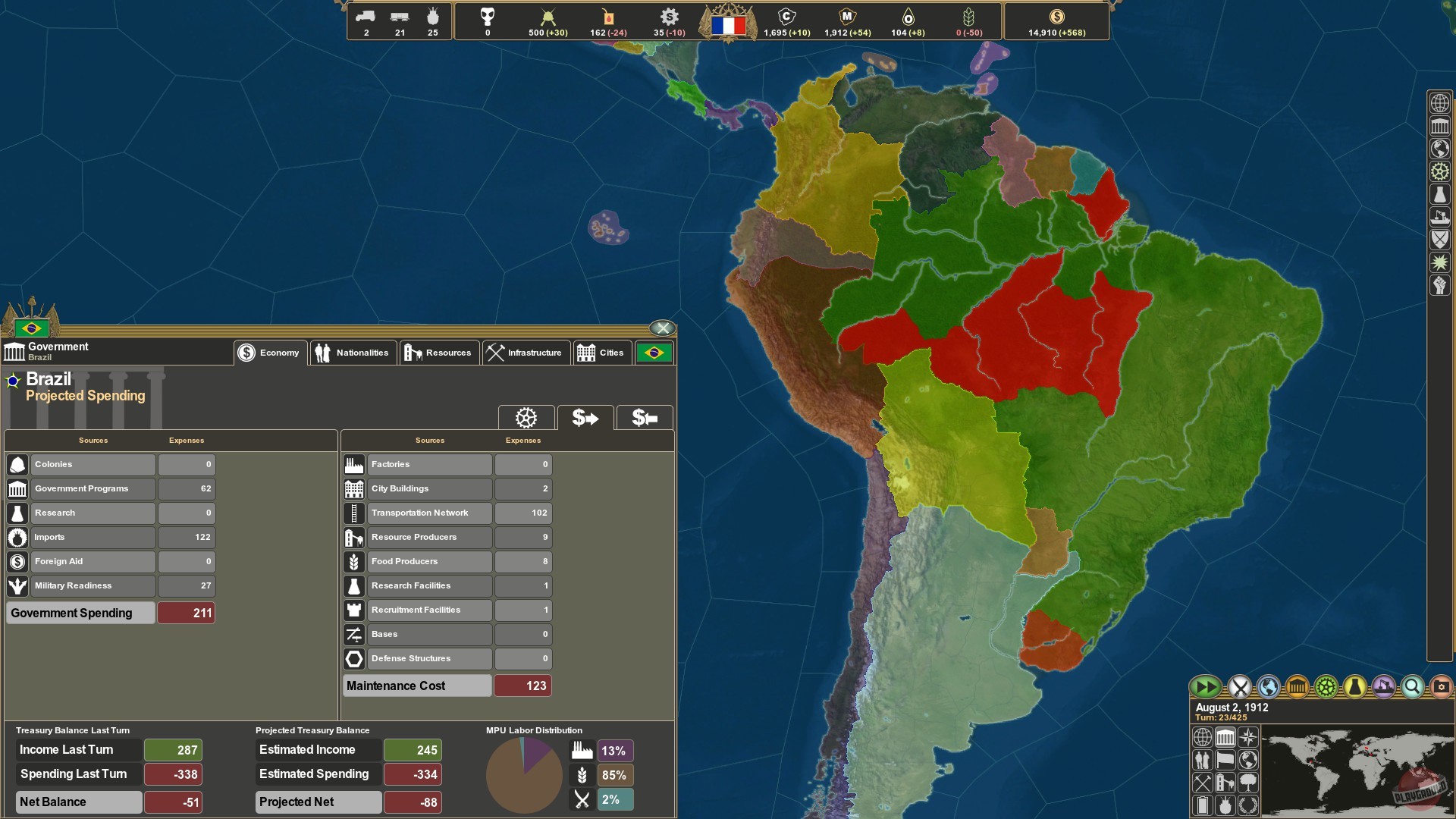 Скриншот из игры Making History: The Great War - 19