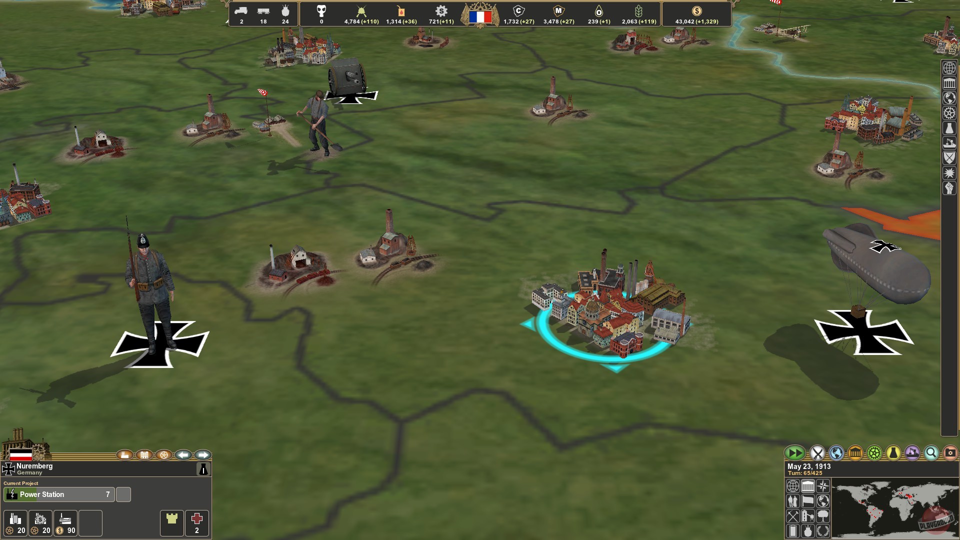 Скриншот из игры Making History: The Great War - 43