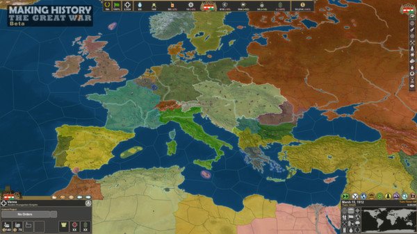 Скриншот из игры Making History: The Great War - 2