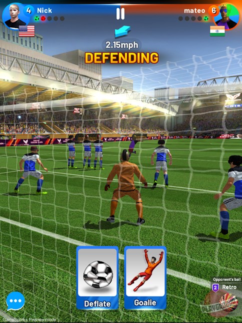 Скриншот из игры Ronaldo: Soccer Clash - 2