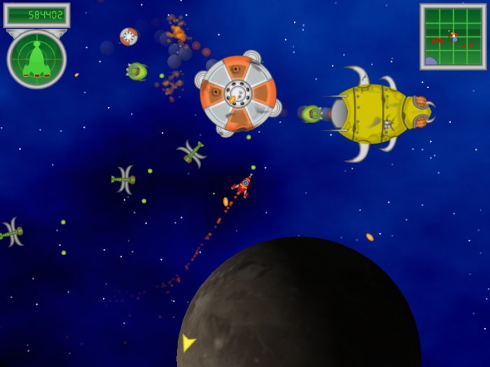 Скриншот из игры Adventures of Rick Rocket - 1