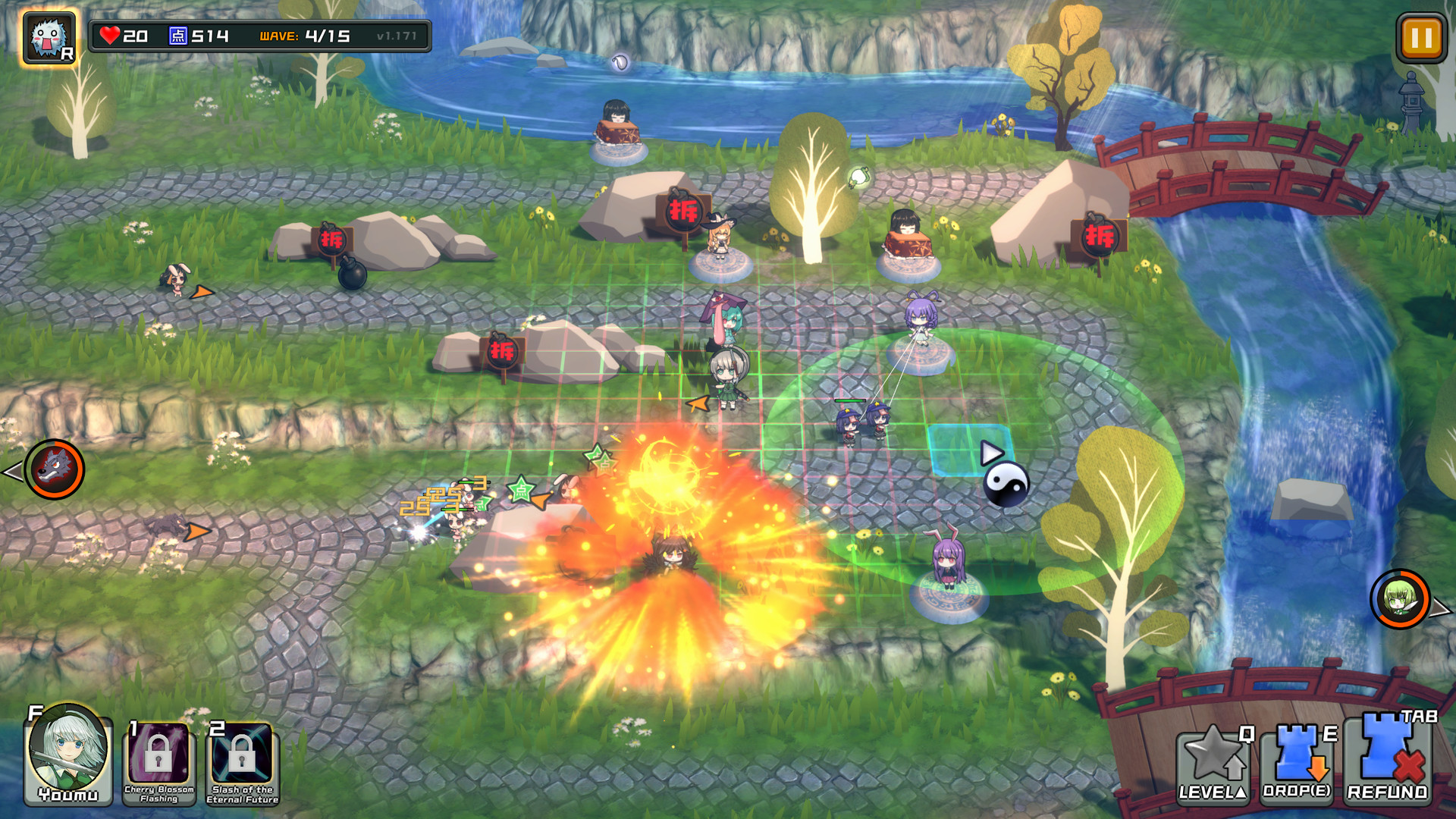 Скриншот из игры Touhou Monster TD - 24