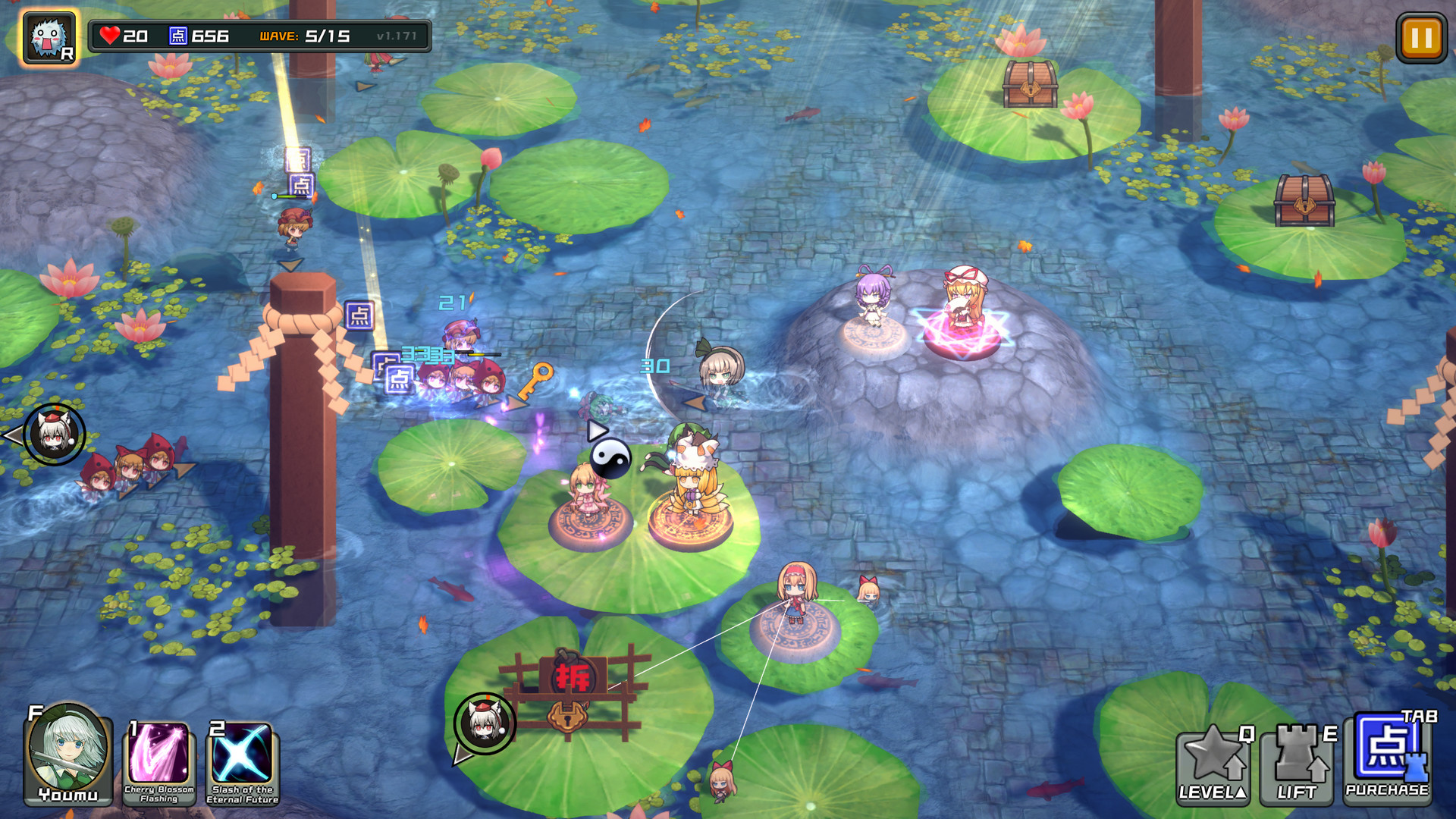 Скриншот из игры Touhou Monster TD - 13