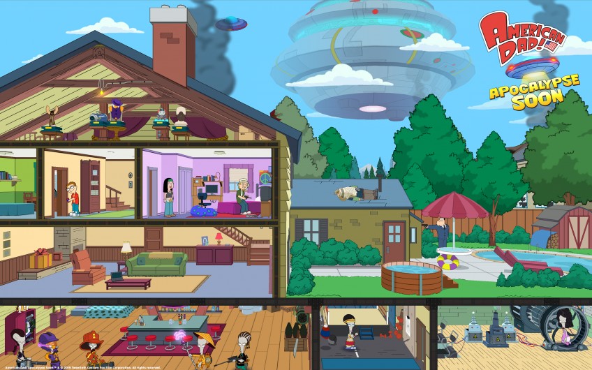 Скриншот из игры American Dad! Apocalypse Soon - 1