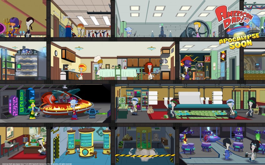 Скриншот из игры American Dad! Apocalypse Soon - 2