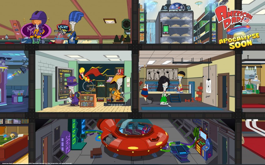 Скриншот из игры American Dad! Apocalypse Soon - 3