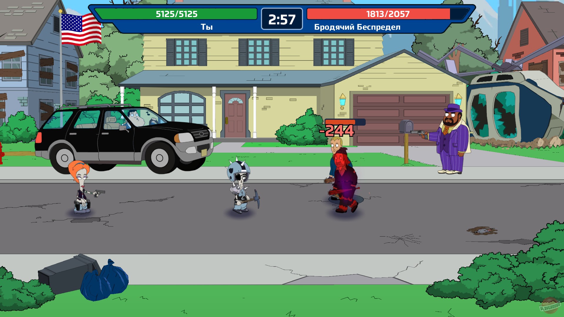 Скриншот из игры American Dad! Apocalypse Soon - 22