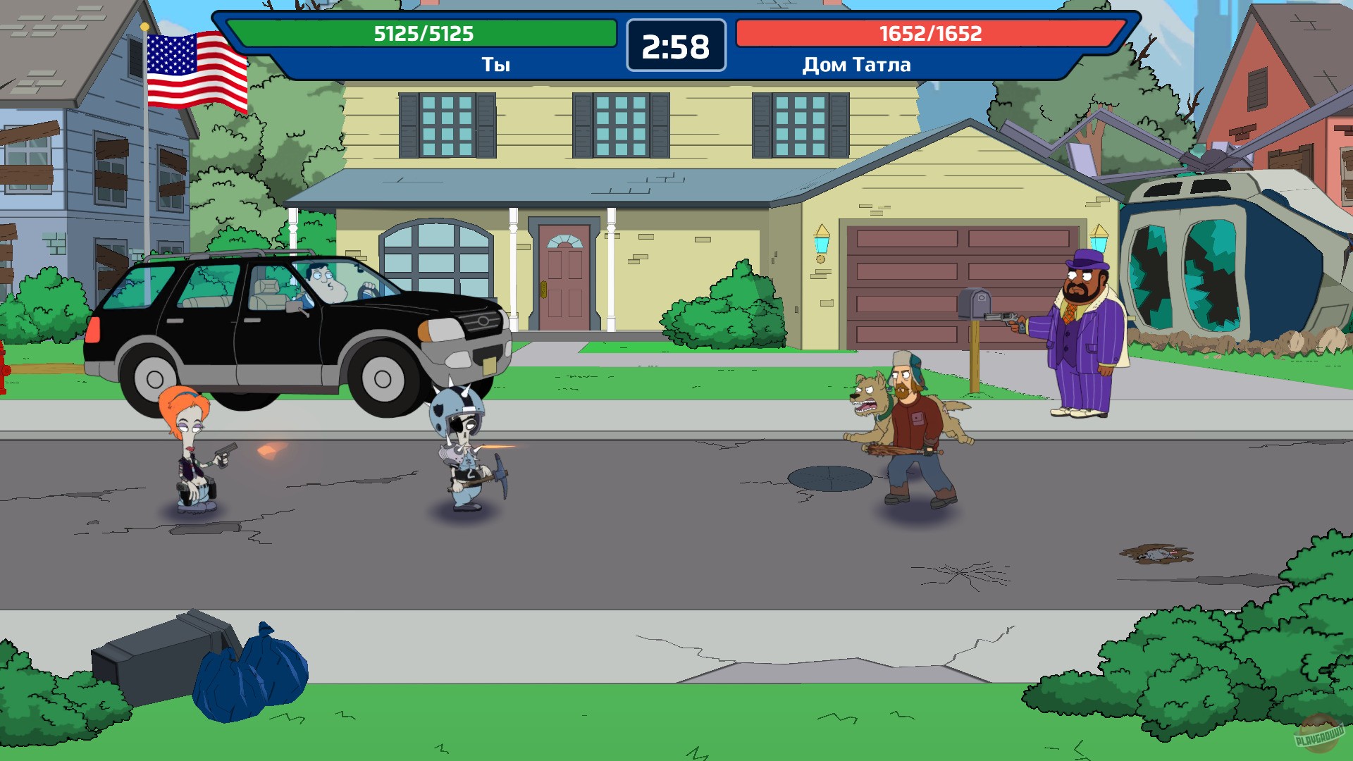 Скриншот из игры American Dad! Apocalypse Soon - 7
