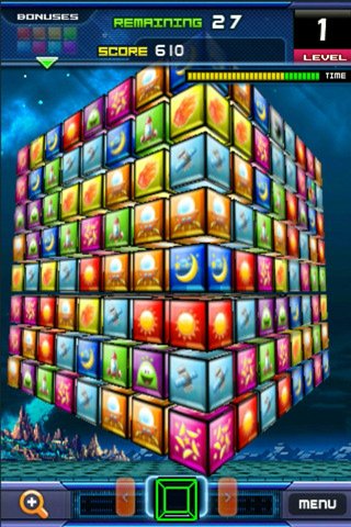 Скриншот из игры Match 3D Flick Puzzle - 1