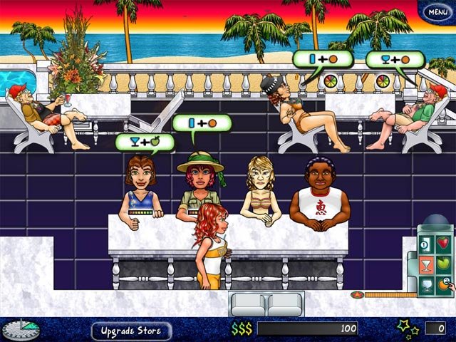 Скриншот из игры Cathy's Caribbean Club - 2