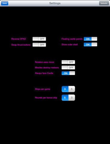 Скриншот из игры Space Castle 3D - 4