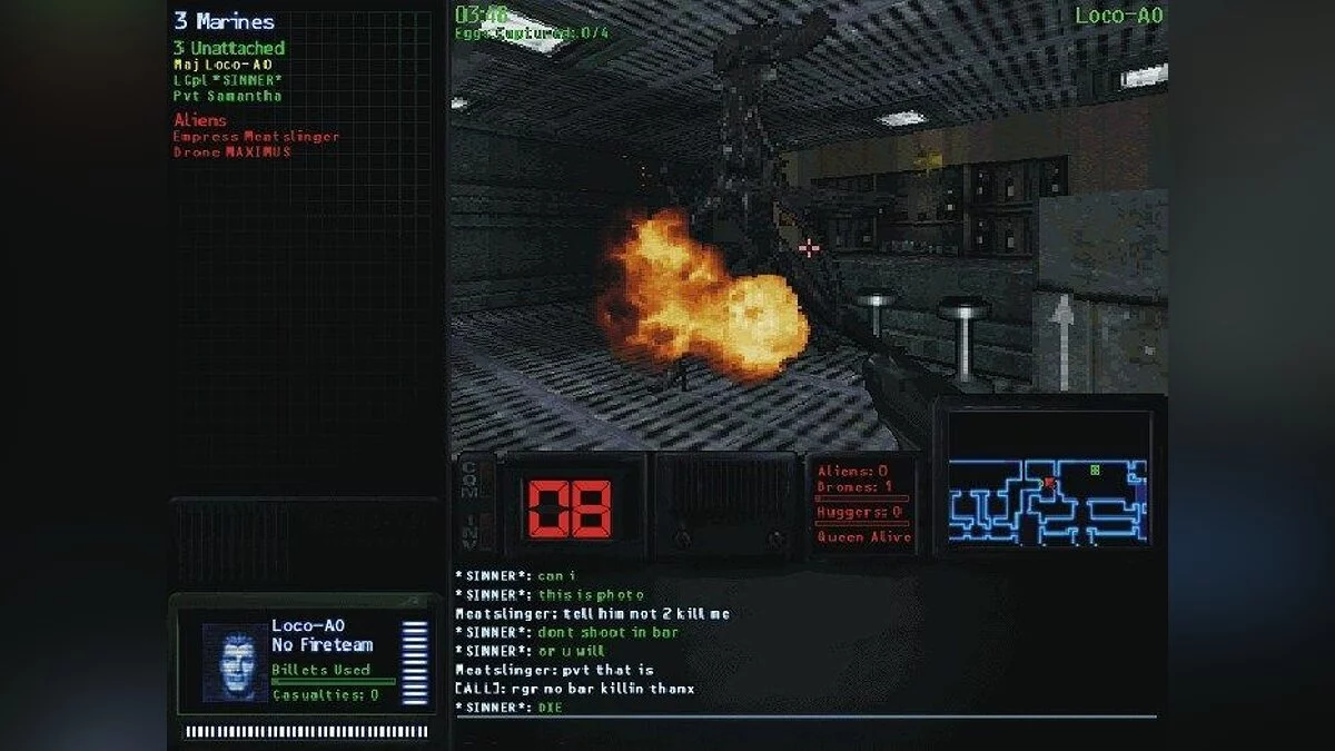 Скриншот из игры Aliens Online - 17