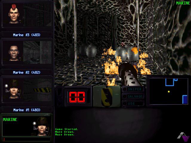 Скриншот из игры Aliens Online - 3