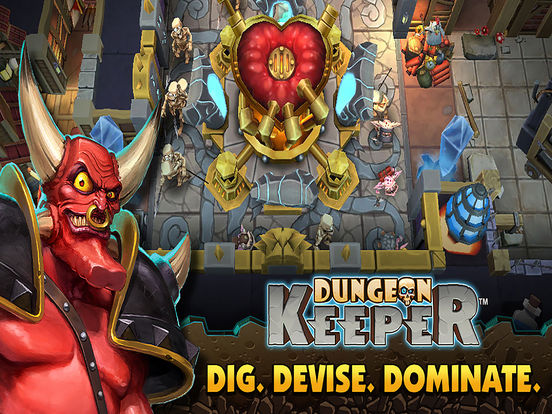 Скриншот из игры Dungeon Keeper Mobile - 4