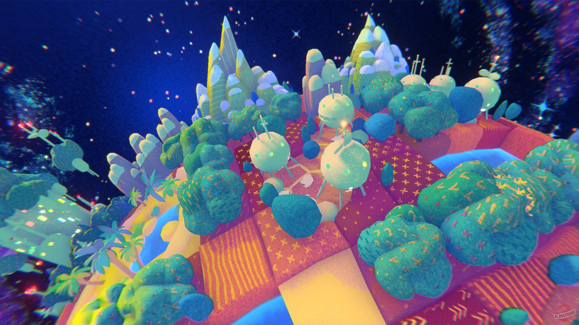 Скриншот из игры Planetiles - 2