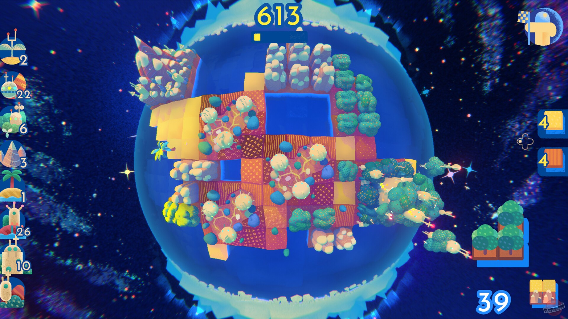 Скриншот из игры Planetiles - 6