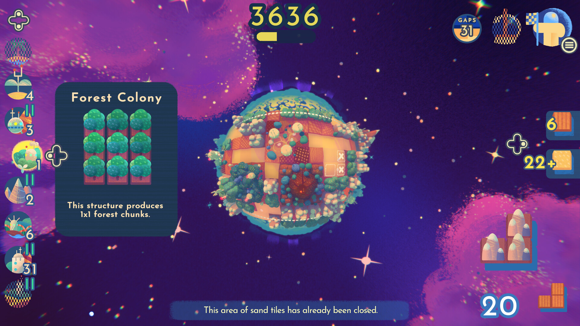 Скриншот из игры Planetiles - 5