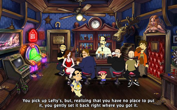 Скриншот из игры Leisure Suit Larry: Reloaded - 43