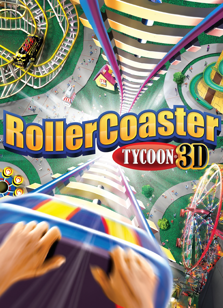 Обложка игры RollerCoaster Tycoon 3D