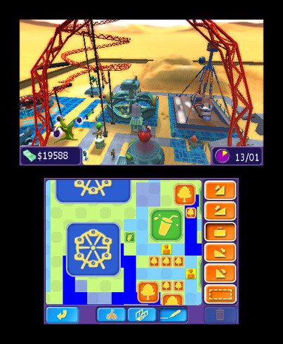 Скриншот из игры RollerCoaster Tycoon 3D - 13