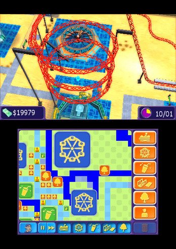 Скриншот из игры RollerCoaster Tycoon 3D - 10