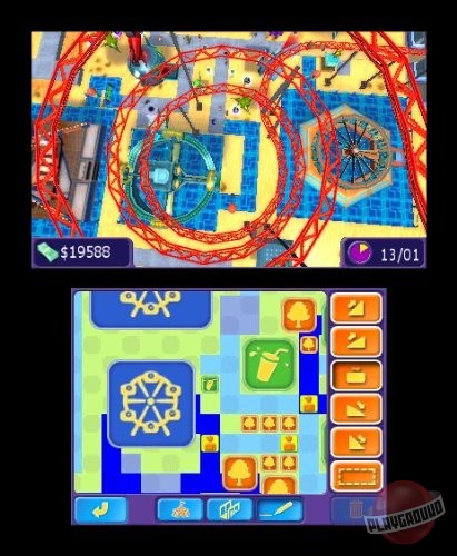 Скриншот из игры RollerCoaster Tycoon 3D - 6