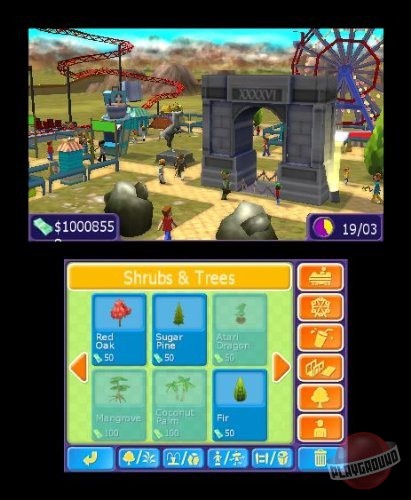 Скриншот из игры RollerCoaster Tycoon 3D - 2