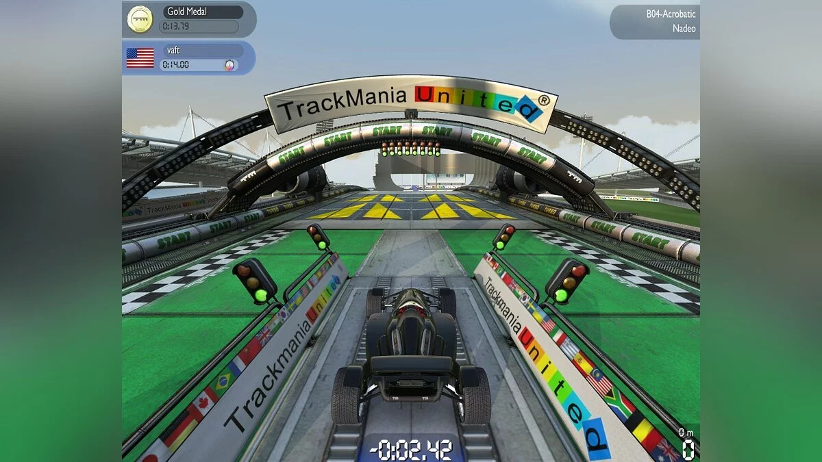 Скриншот из игры TrackMania Nations Forever - 18