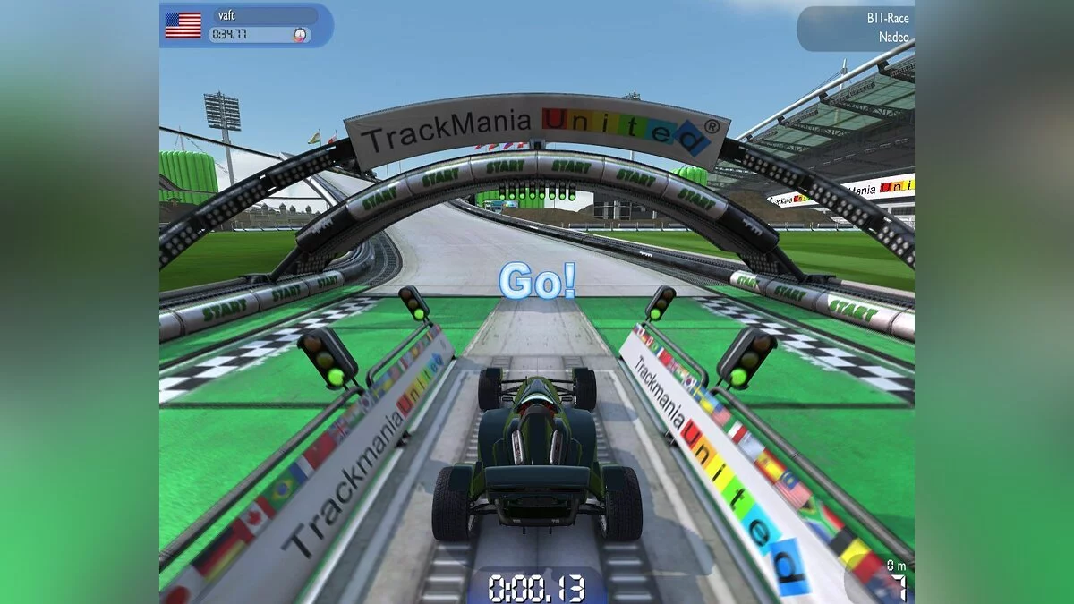 Скриншот из игры TrackMania Nations Forever - 28