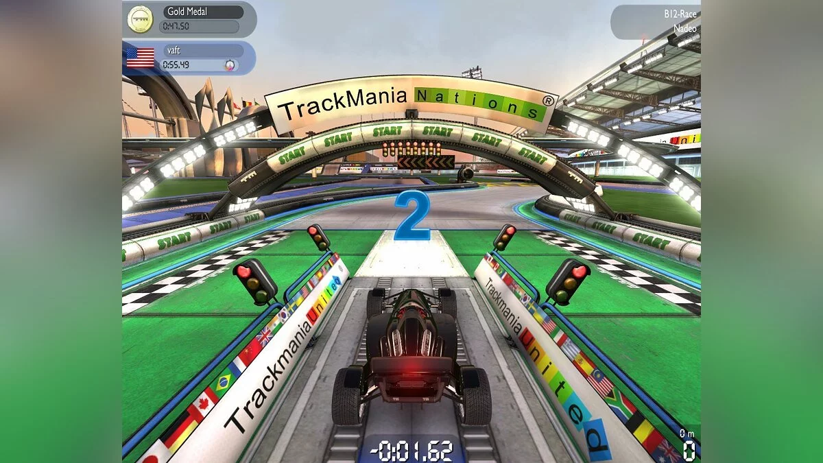 Скриншот из игры TrackMania Nations Forever - 4