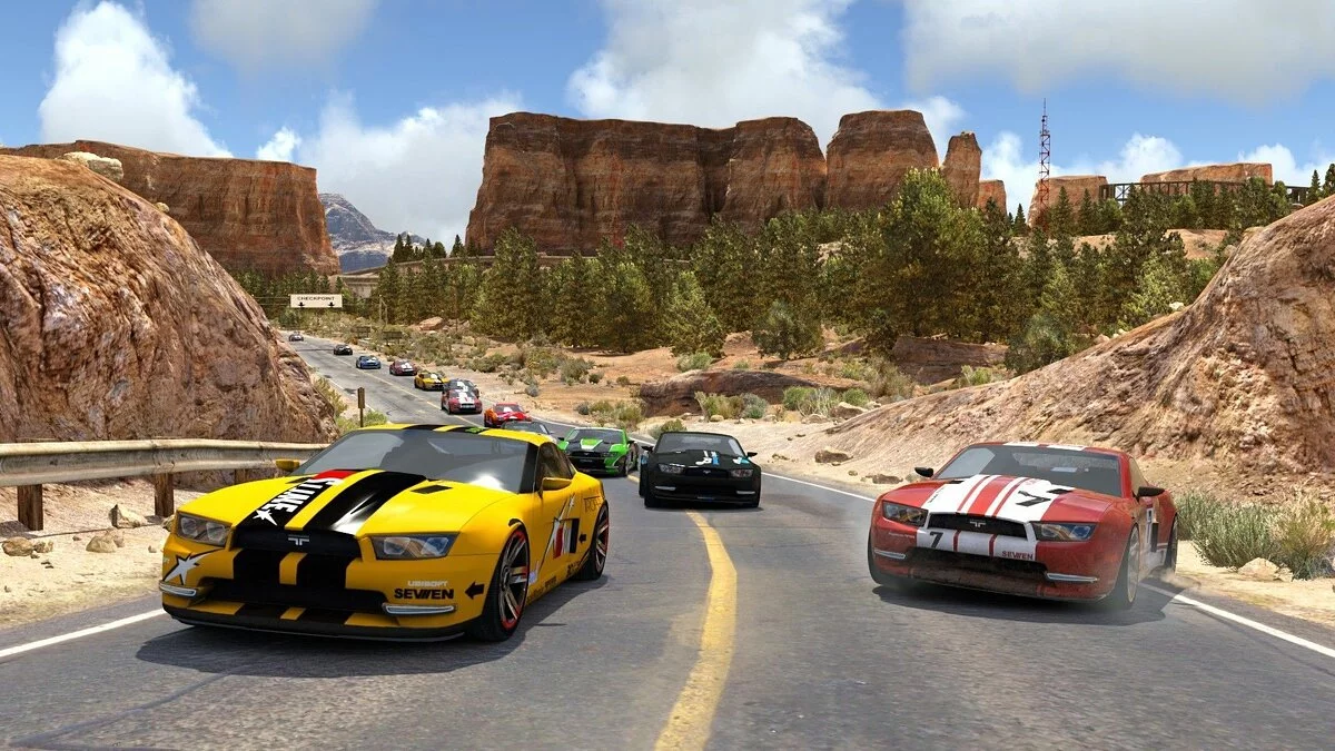 Скриншот из игры Trackmania 2: Canyon - 28
