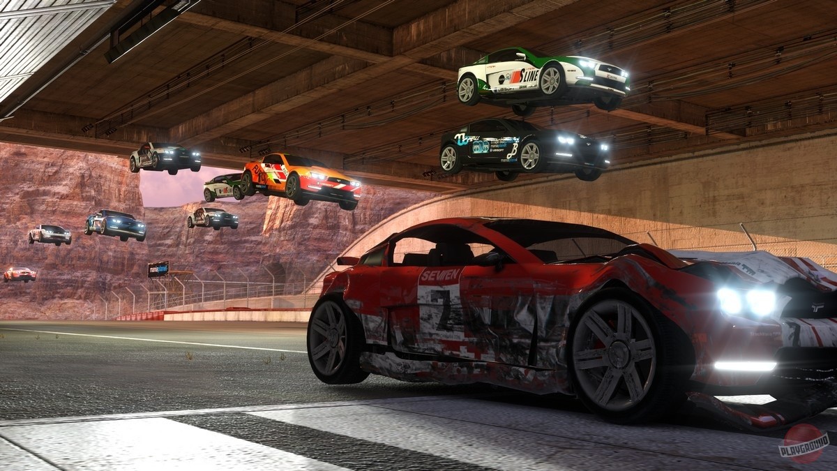 Скриншот из игры Trackmania 2: Canyon - 39