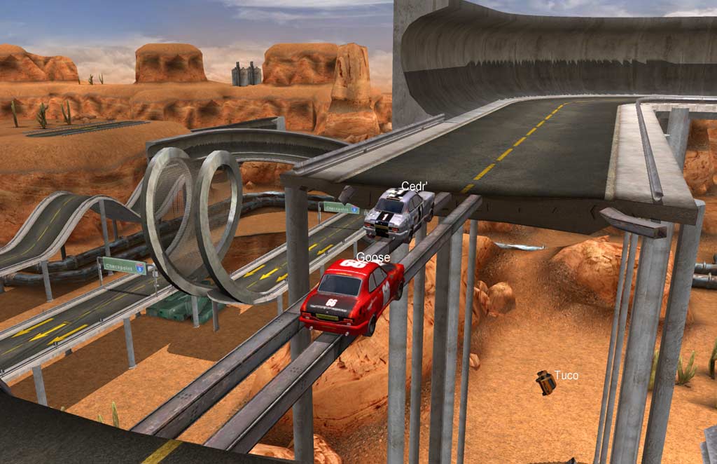 Скриншот из игры Trackmania - 64