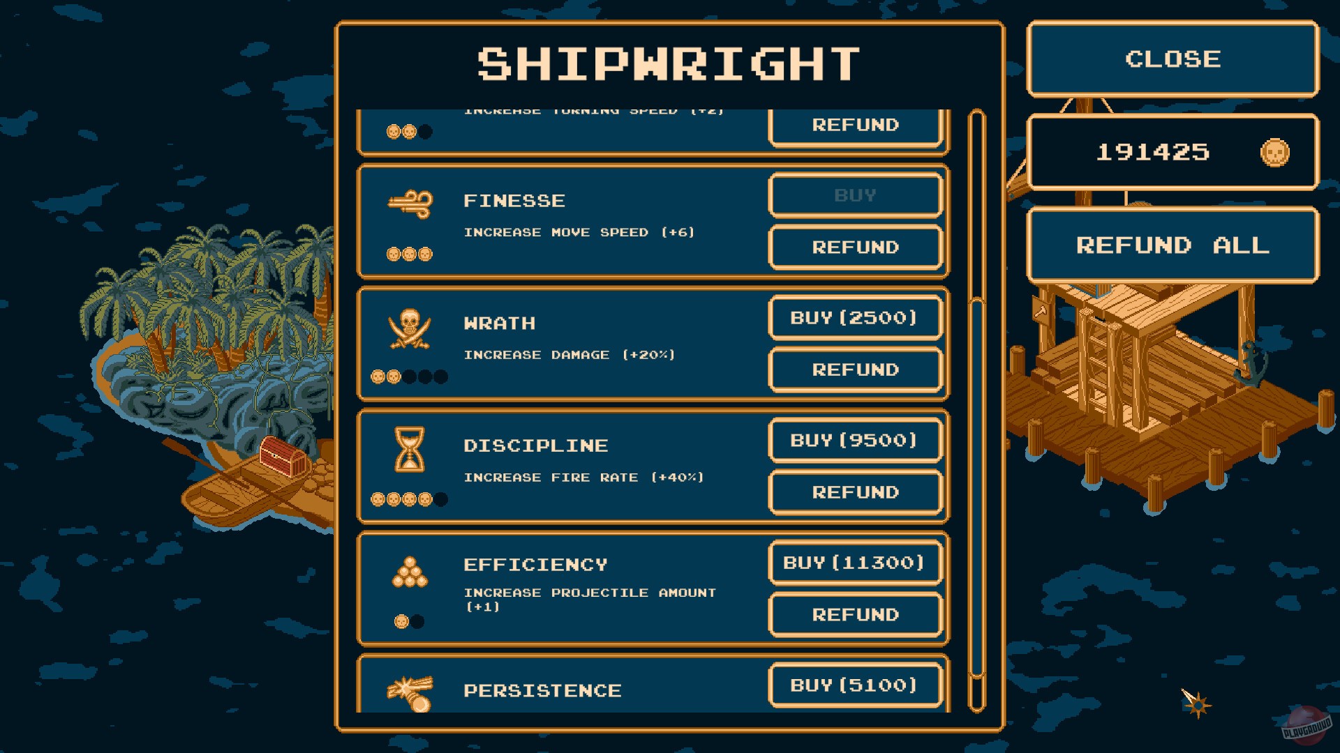 Скриншот из игры Sea of Survivors - 10