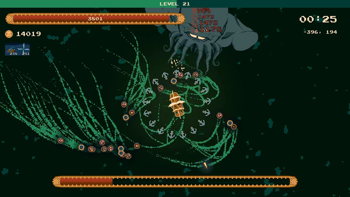 Скриншот из игры Sea of Survivors - 17