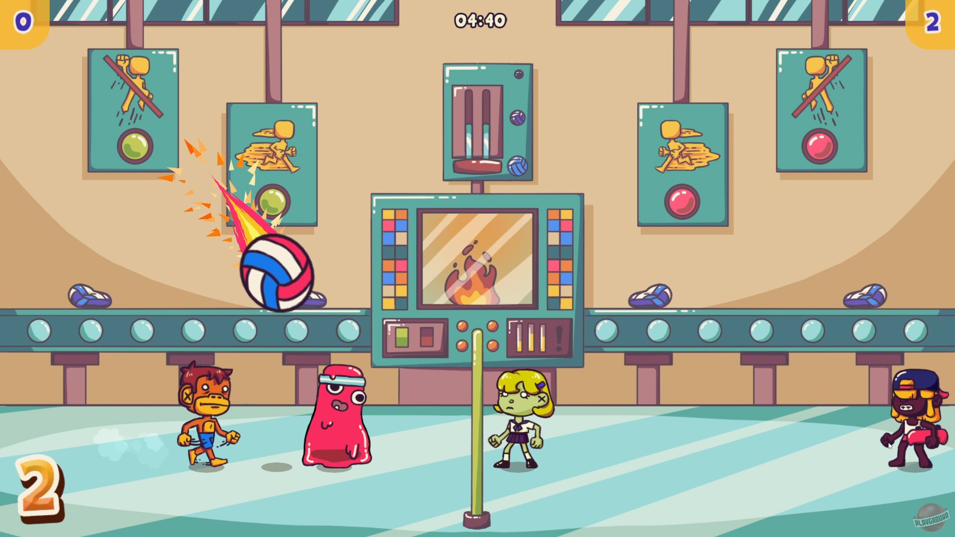 Скриншот из игры Volley Pals - 6
